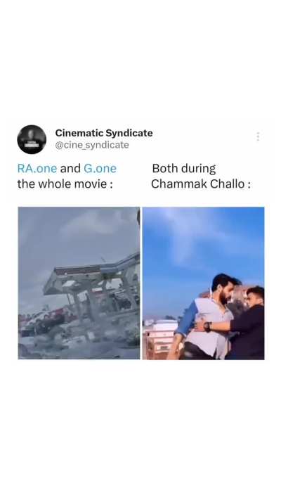 Ra.one plot be like: