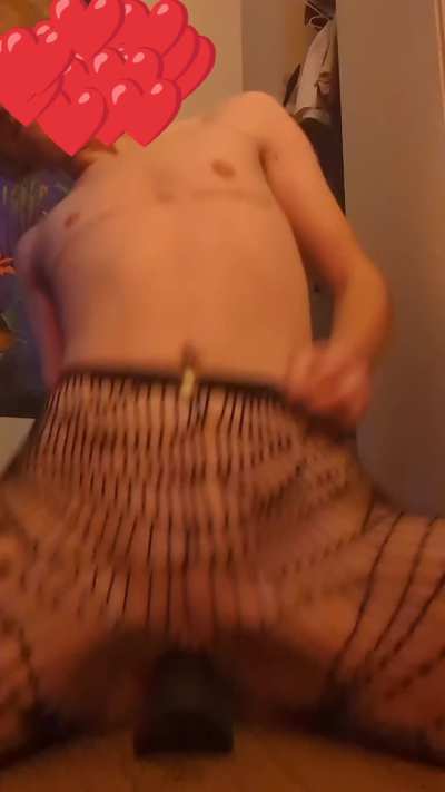 (STL)(ftm 19 trans guy) cum replace the dildo