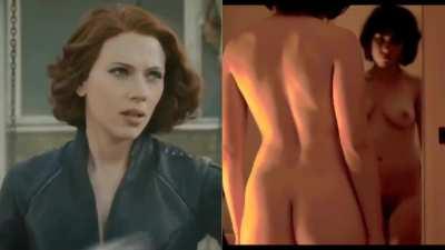 Scarlett Johansson (Superhero vs Undressed)