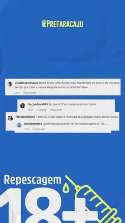 O responsável pelo Instagram da prefeitura de Aracaju perdeu a paciência… com razão.