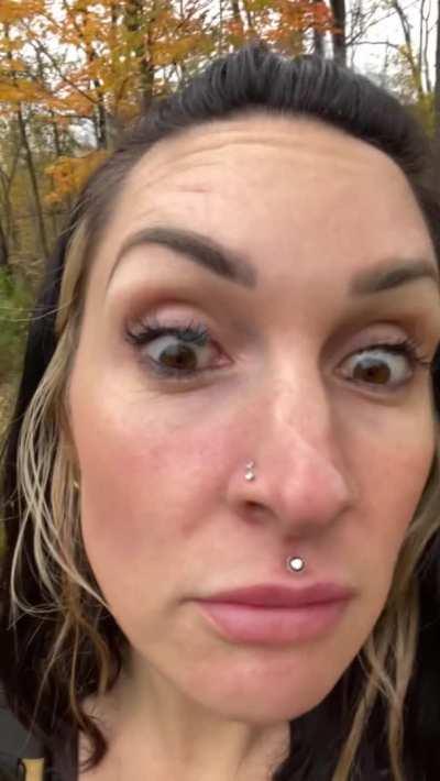 The time I used cum as eyelash glue 