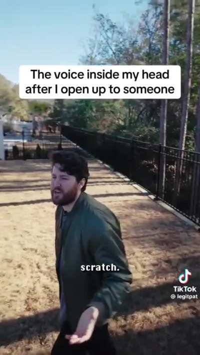 The phrase “avoid being perceived at all costs” really speaks to me