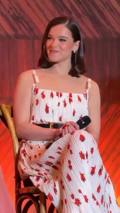 Hailee at the Sinners press conference in Mexico - IG March 2025