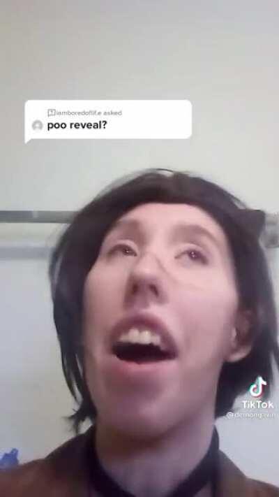 Talking about poo in slow-mo