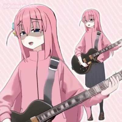 Bocchi Vtuber Model (@PaimaModels)