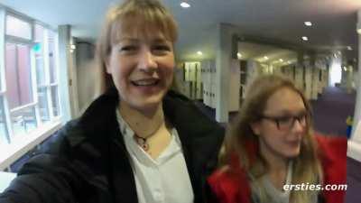 Lesbian Love at The Library!