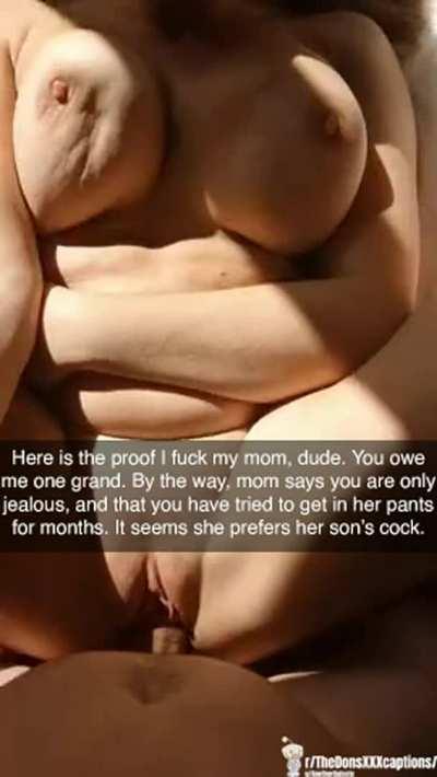 Big Tits Bouncing Tits Caption Family Mom Son Porn GIF by quixote