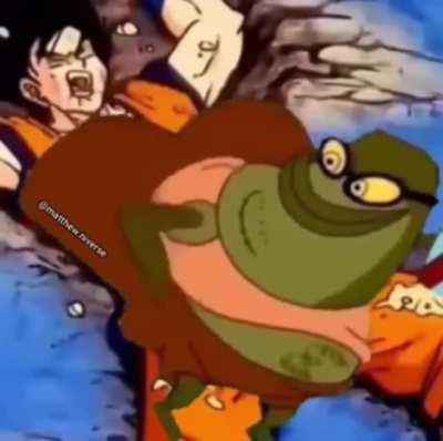 Goku cant beat bubble-bass’s double stuffed ass