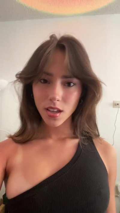 Katelyn Ernst in black