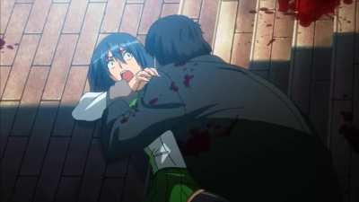 High School of the Dead (2010): Japanese school and gym girls eaten