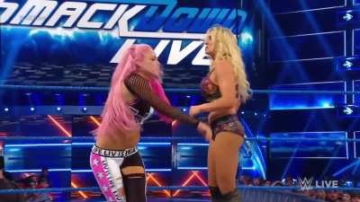 Charlotte destroyed Liv Morgan