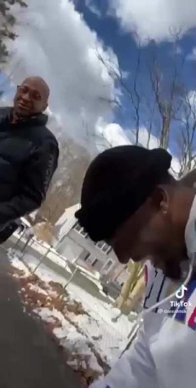 I don't need no goddamn top flight crackhead...You lookin at one