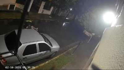 La Plata: Chorro se robó una bicicleta y en la huida se dio terrible palo