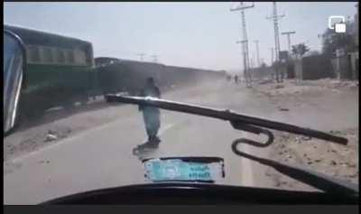 Walk away like nothing happened