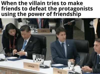 Only protagonists can use power if friendship