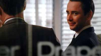 I know some wouldn't agree, but Pete & Peggy's dynamic was so interesting throughout the earlier seasons and I love this moment of acceptance between them in S4 [4x04]