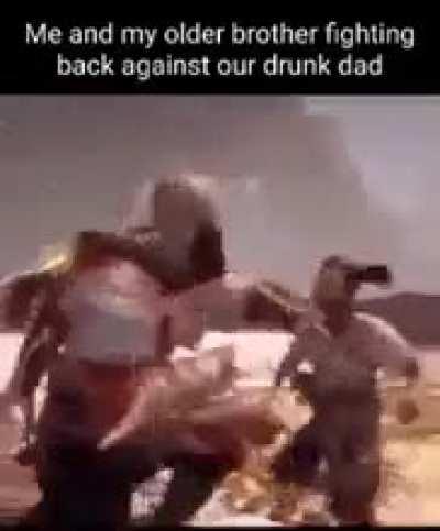 The power of teamwork and painkillers!