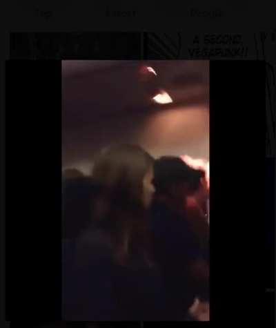 Very loud in-flight prayer freak out