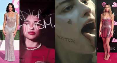 Dua Lipa and Margot Robbie