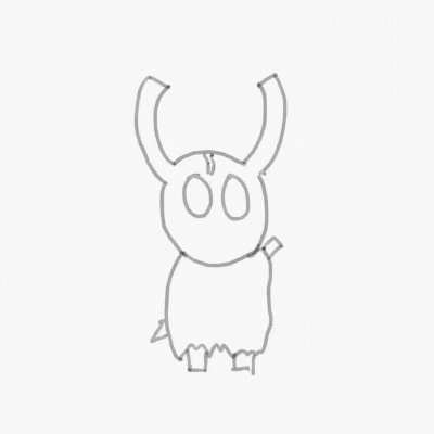 Got a Wacom pad and decided to try digital art/animation so enjoy a sad ghost