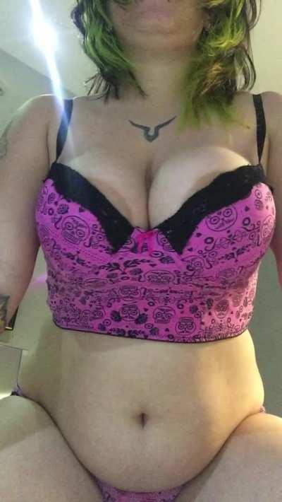 i think this bra might be a little small for me [f]