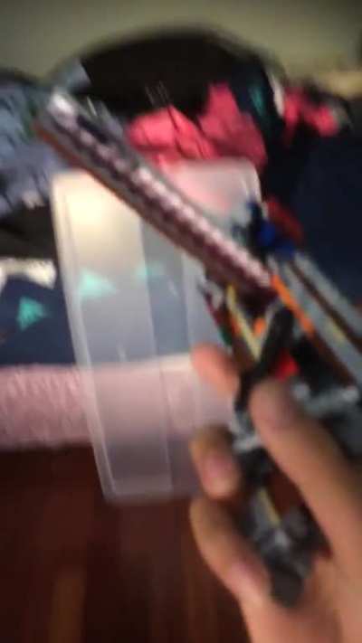 To those sorting by new, here’s a Lego rifle I designed!