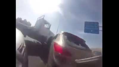 Court jester goes for a ride but he ends up spilling his red wine like a f00l when the Blue Robes riding their broomsticks fly into the frey.