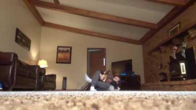 Girl Vs Guy Grappling