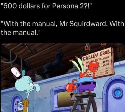 600 Dollars For Persona 2?!