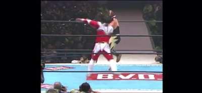 Jushin Thunder Liger & Black Tiger activate the Unlimited Counters Cheat • NJPW Fighting Spirit (1996)