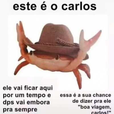 De tchau Carlos