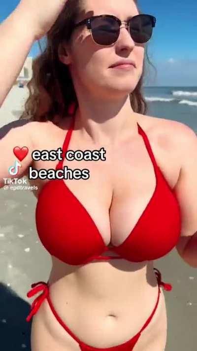 Bouncing on the beach