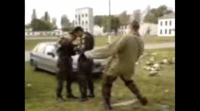 Hey Watch This. I'ma Kick A Russian Spetsnaz. (WCGW?)