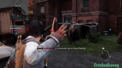 Walked into that one