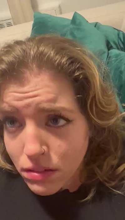 You can see in my face how desperate I am for cock