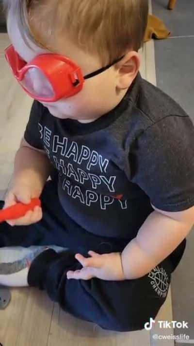 Don't worry mom, it's perfectly safe.