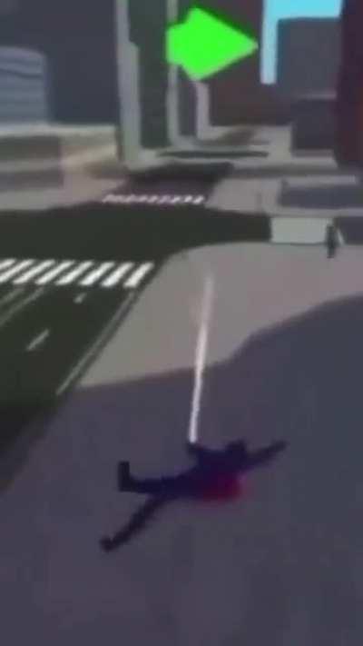 is it a bird? is it a plane? its SPIDERMAN!