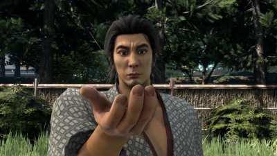 Ryoma meeting the veggie kid (he has 390 broad beans in his inventory)