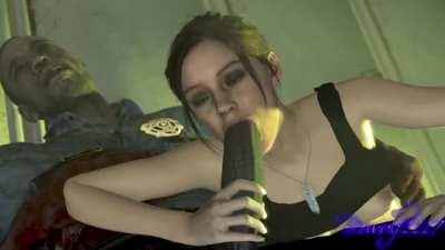 Claire doing Marvin one last favor (Beowulf1117)