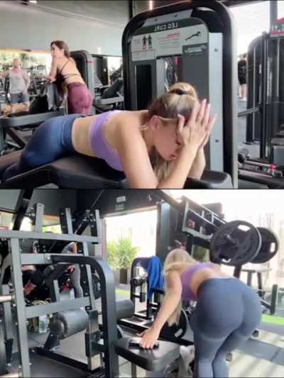 Lluna clark en el gym 💪