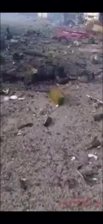 Russian convoy ambushed this morning. (NSFW) 02.25.22 ; Location Uknown