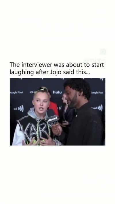 I don't even know who this chick is