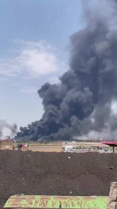 New Airstrikes in Tabriz airport, Iran