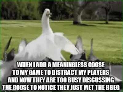 Yes. I'm using *that* goose, and it is glorious