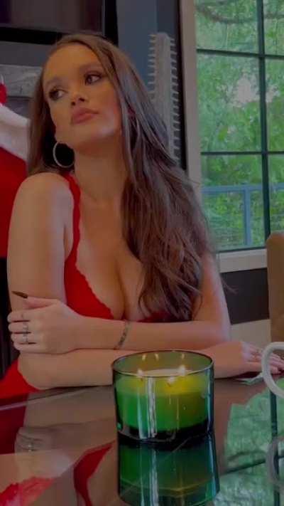 red hot Christmas set