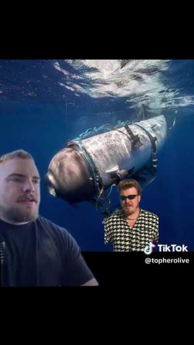 Feel this would be appreciated here (Ricky on the submarine) Not original. 