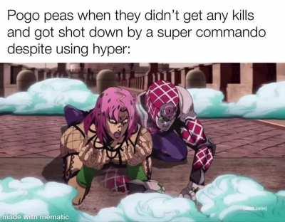 My god, who knew Diavolo was a pogo pea main 😤