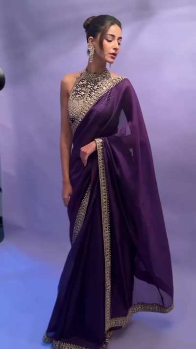 Ananya in Saree