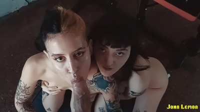 The fact of how they touch each other's boobs make me so horny. I got them cause both have top tier tits to grope and suck.