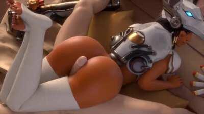 Pharah thighjob (Arhoangel)